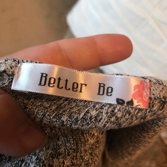 BOSTON PROPER GREY AND WHITE BODYCON DRESS - Picture 8 of 9